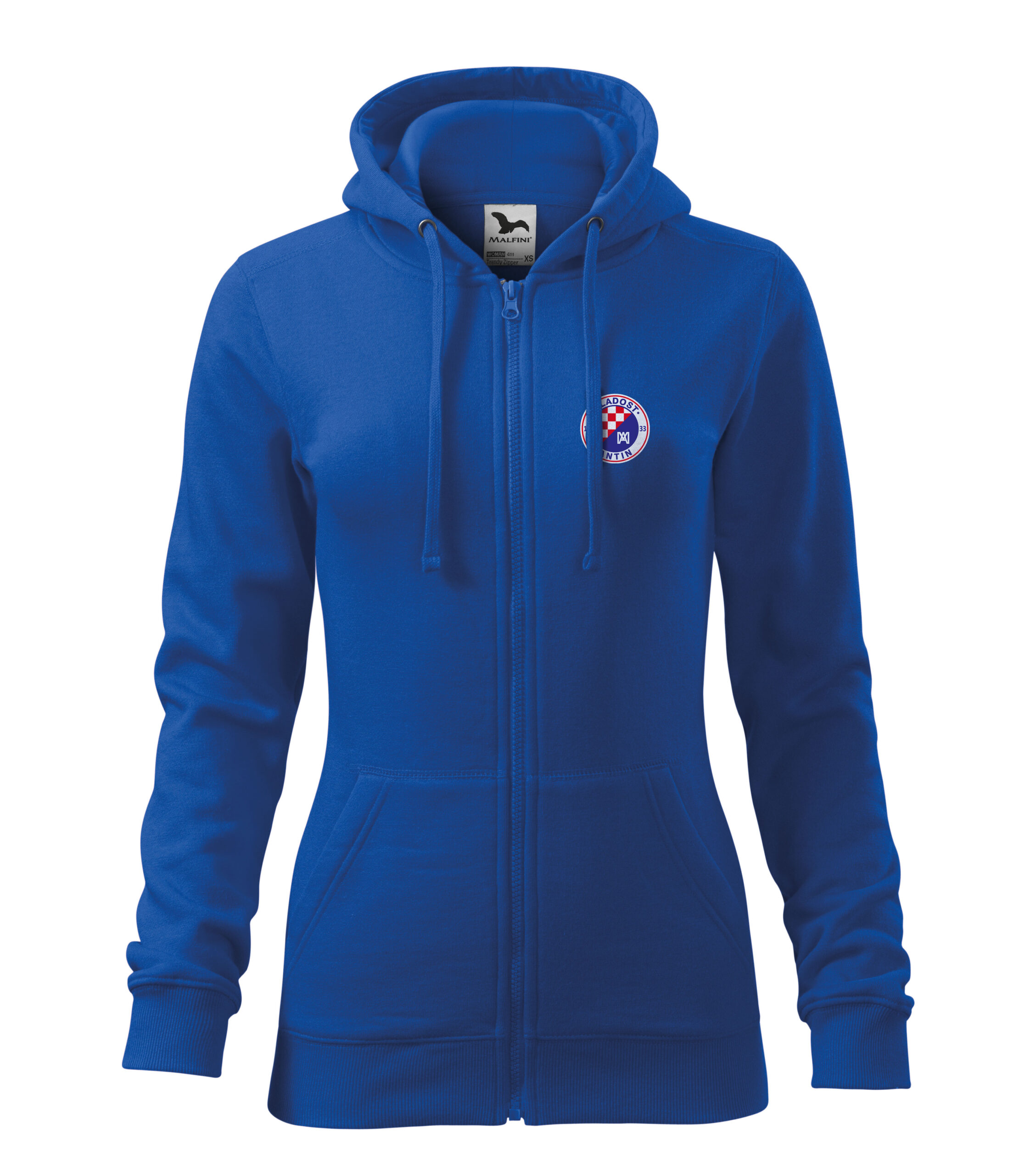 Zenska-zip-trenerka-ŠNKMLADOSTANTIN Ženska zip trenerka ŠNK MLADOST ANTIN - Image 1