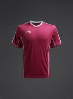Dječja majica Afiki – Bordo / Bijela