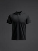 Dječja polo majica Rangi – Crna
