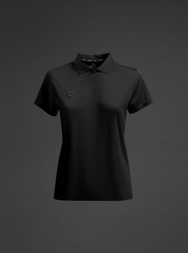 Ženska polo majica Rangi – Crna
