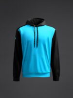 Hoodie Saba – Fluo tirkizna / Crna