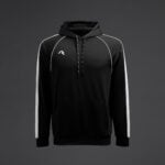 Dječji hoodie Afiki – Crna / Bijela