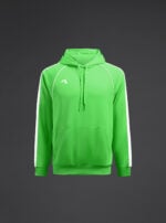 Hoodie Afiki – Fluo zelena / Bijela