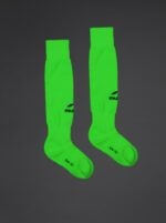 Nogometne čarape Soksi – Fluo zelena