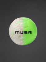 Futsal lopta Haraka – Bijela / Fluo zelena