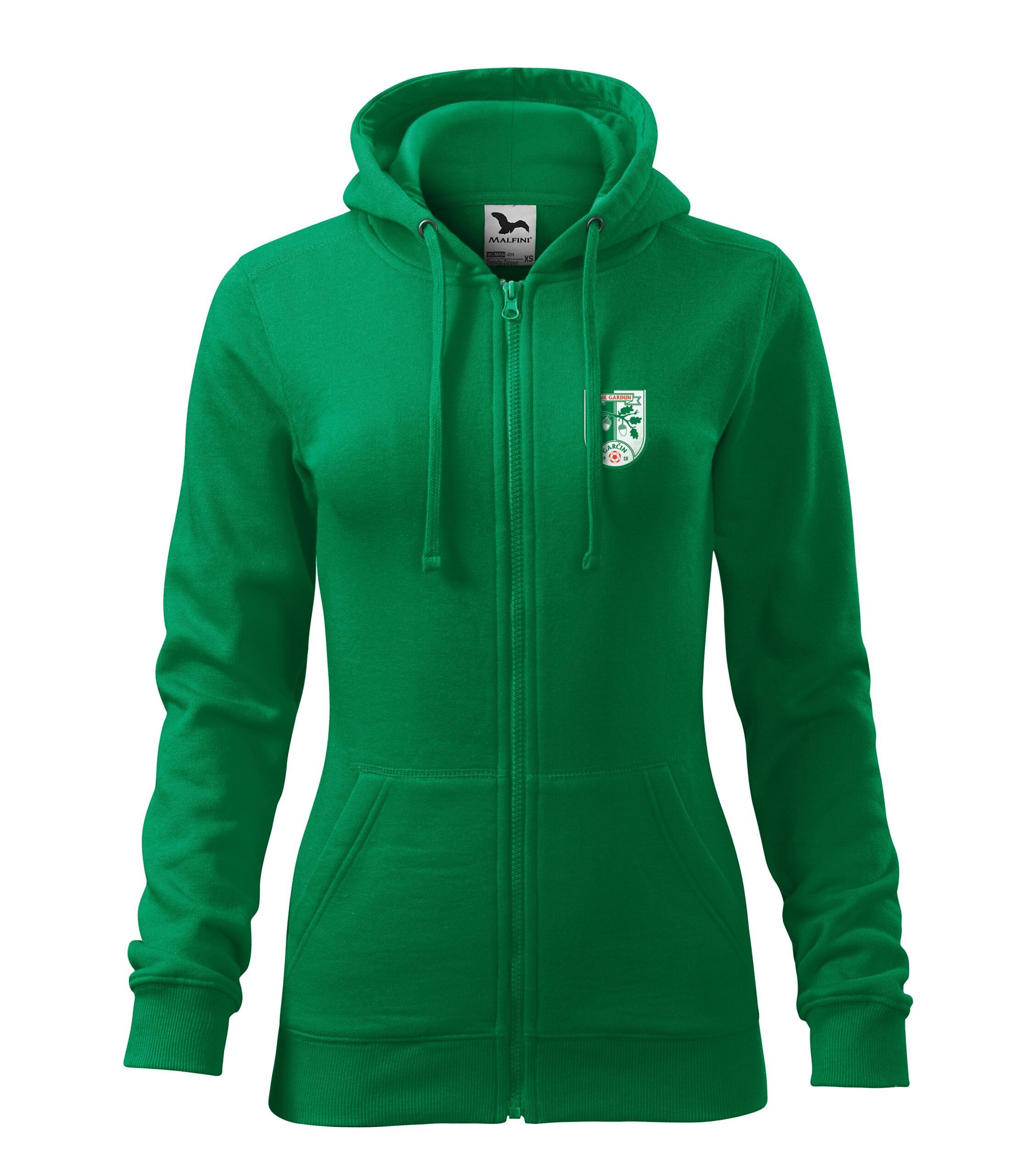 Zenska-zip-trenerka-NKGARDUN Ženska zip trenerka NK Gardun - Image 1
