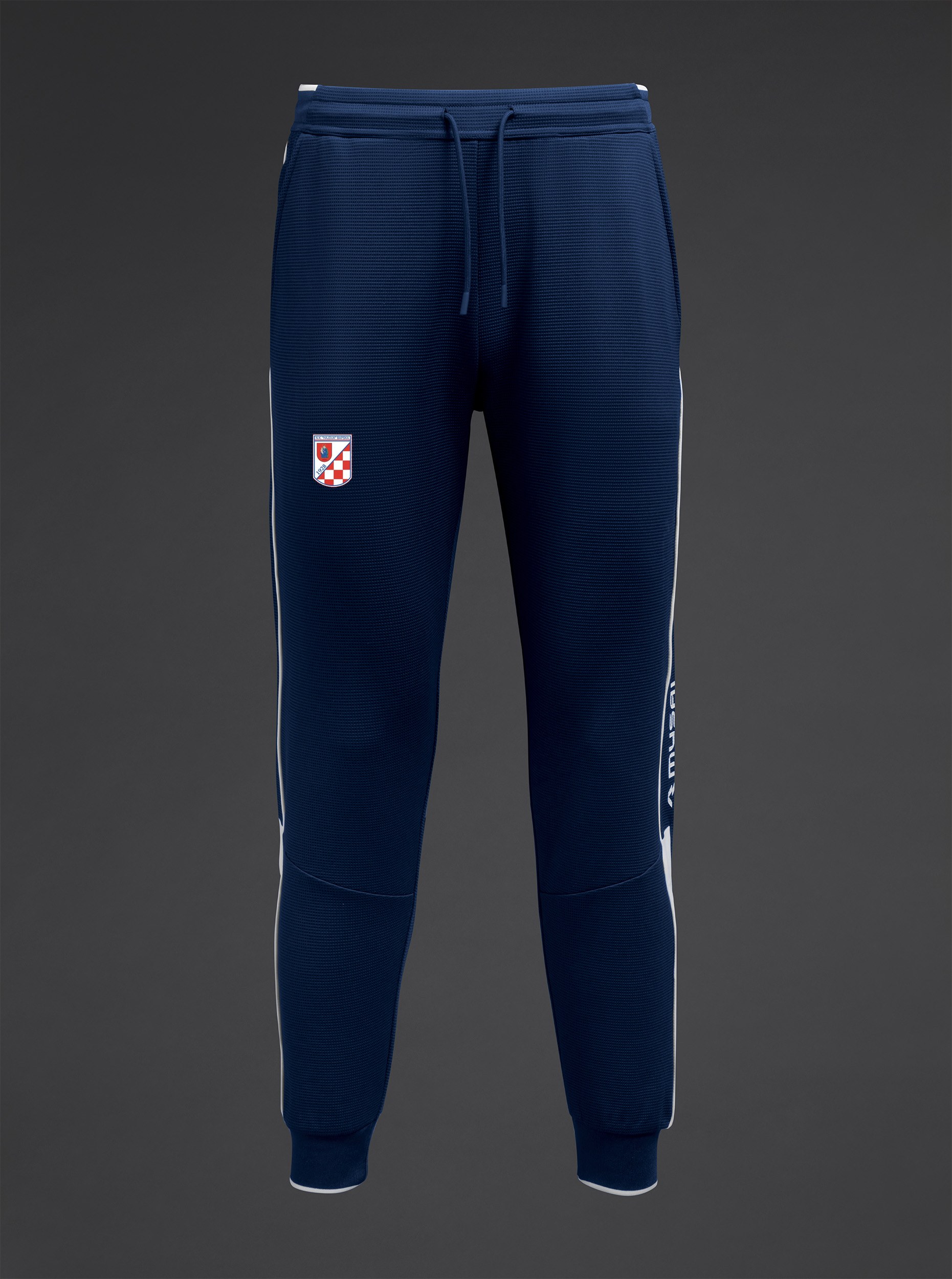 djecje-hlace-hekima-nk-hajduk-bapska-tamno-plava-bijela-front Dječje hlače Hekima NK Hajduk Bapska - Slika 1