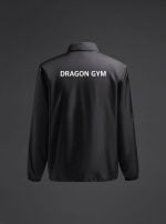 Lagana jakna Maji Dragon Gym – Crna, leđa