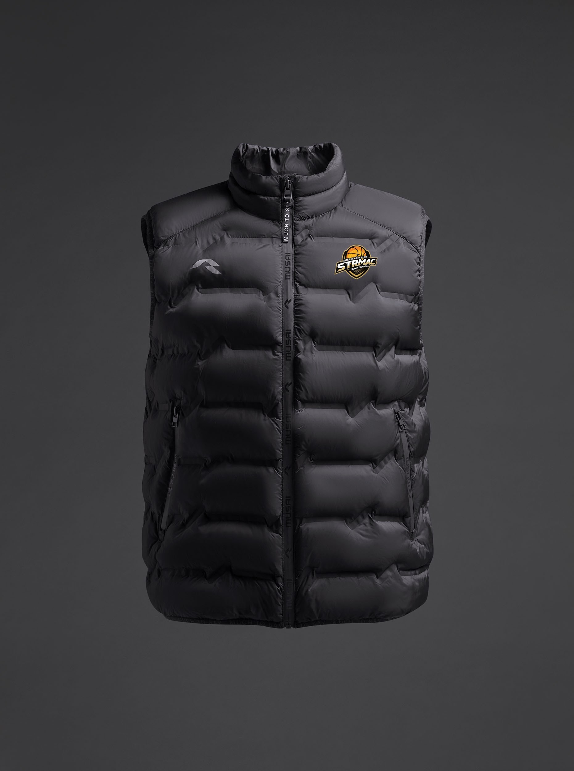prosiveni-prsluk-kiwo-kk-strmac-crna-front Prošiveni prsluk Kiwo KK Strmac - Slika 1